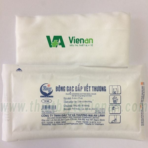 Gạc đắp vết thương 6x22