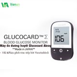 Máy đo đường huyết Glucocard Akray Σ GT-1070 - Sản xuất tại Nhật Bản