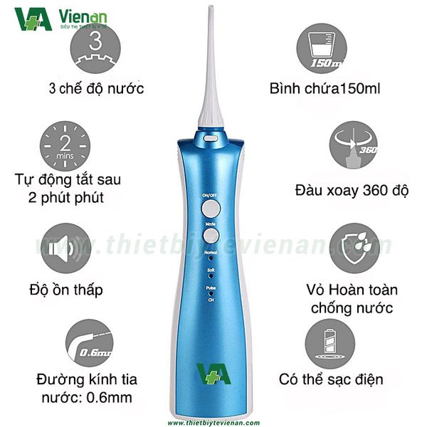 Máy tăm nước di động Wireless Oral Irigator RST5015