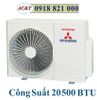 Dàn nóng điều hòa Multi Mitsubishi 2 chiều 22000Btu inverter SCM60ZS-S1 Gas R410A