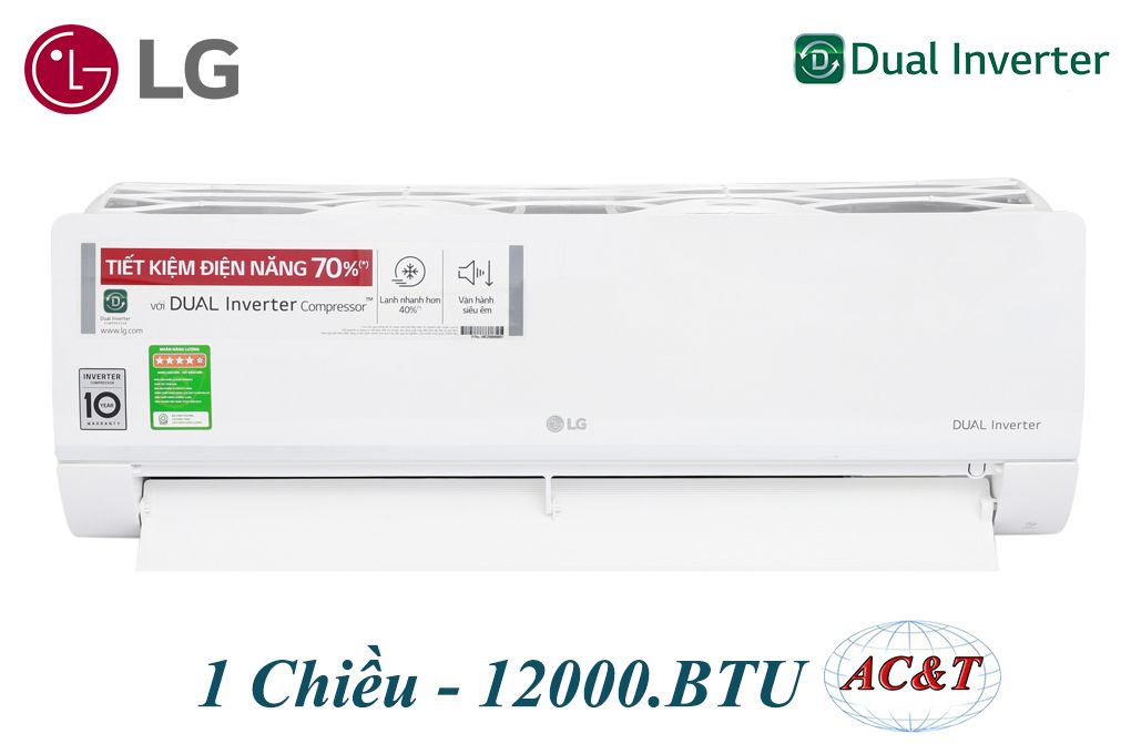 Điều hòa treo tường LG 12000BTU 1 chiều inverter V13ENS1