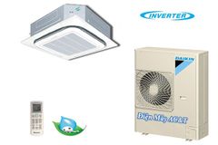 Điều hòa âm trần Daikin 1 chiều Inverter Đa hướng thổi 18.000BTU Cao cấp, Inverter, điều khiển có dây FCF50CVM/RZF50CV2V