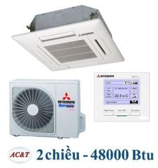 Điều Hòa Âm Trần casette Mitsubishi 2 Chiều Inverter 48.000Btu (FDT140VG/FDC140VSA)