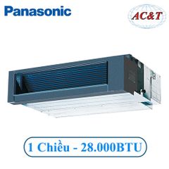 Điều hòa nối ống gió Panasonic 28.000BTU 1 chiều S-28PF1H5/U-28PV1H5