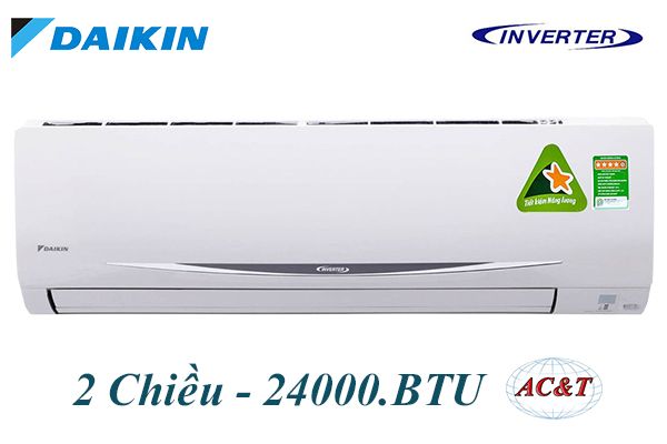 Điều Hòa Treo Tường Daikin Inverter 2 Chiều 24.000 BTU (FTXV71QVMV/RXV71QVMV)