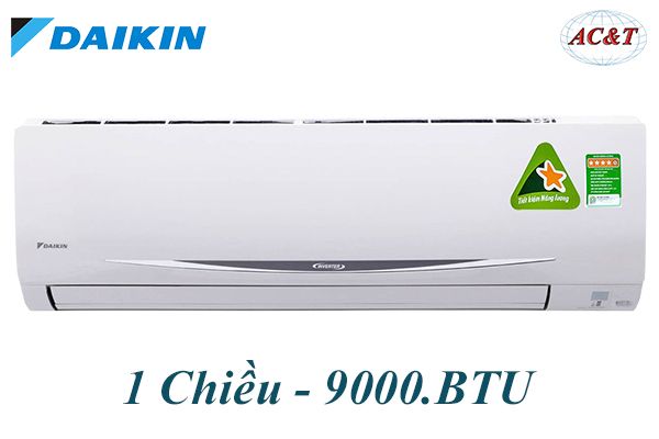 Điều hòa treo tường Daikin 1 chiều 9000BTU (FTF25UV1V/RF25UV1V)