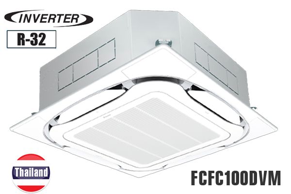 Điều hòa âm trần Daikin Đa hướng thổi 34.000BTU FCFC100DVM/RZFC100DVM+ BRC2E61