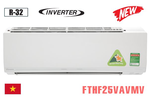 Điều hòa Daikin 9000 BTU inverter 2 chiều FTHF25VAVMV