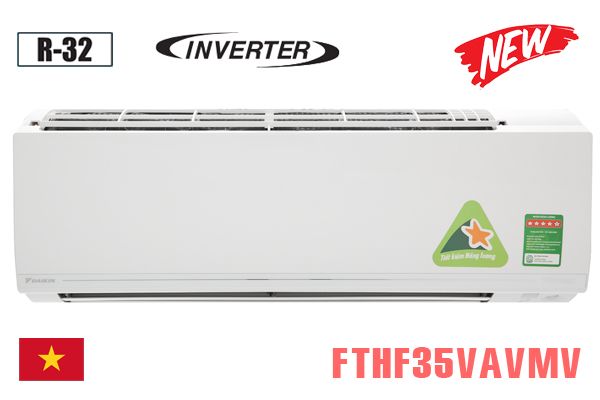 Điều hòa Daikin 12000 BTU inverter 2 chiều FTHF35VAVMV