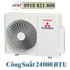 Dàn nóng điều hòa Multi 2 Chiều 24000Btu Mitsubishi inverter SCM71ZM-S Gas R410A