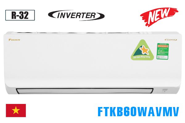 Điều hòa Daikin 21000 BTU inverter 1 chiều FTKB60WAVMV