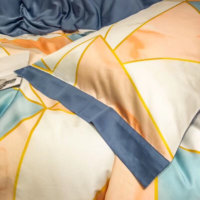 Set Chăn Ga Gối Lụa Tencel 60s In Hoa TCL60H10