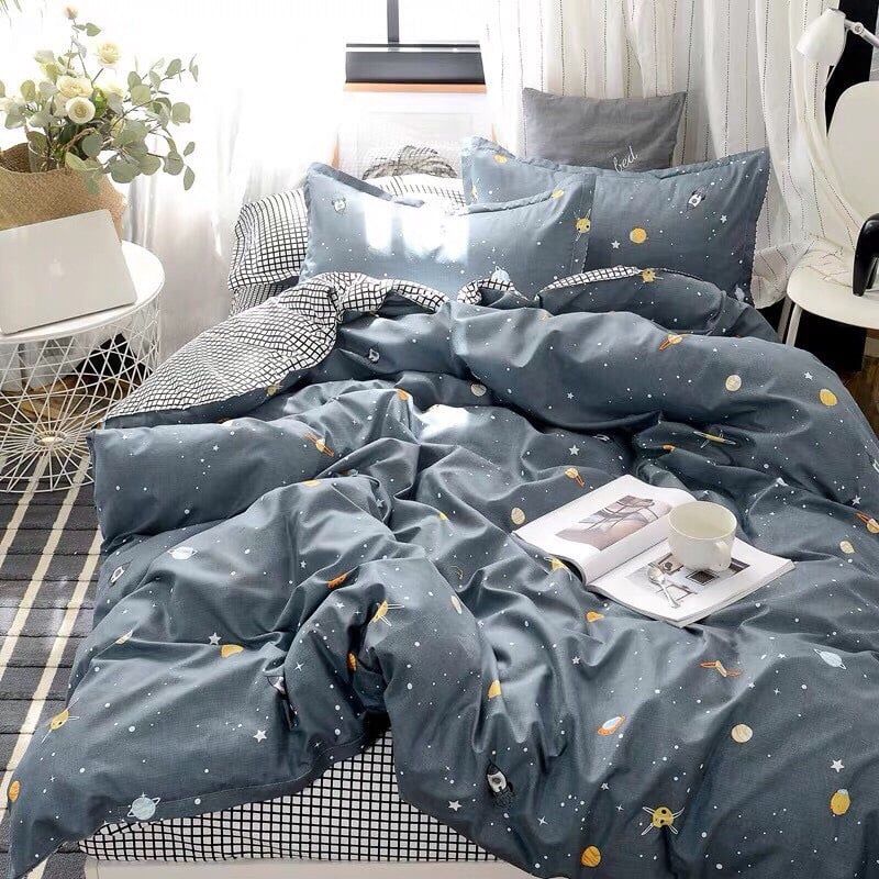 Set Chăn Ga Gối Cotton Poly