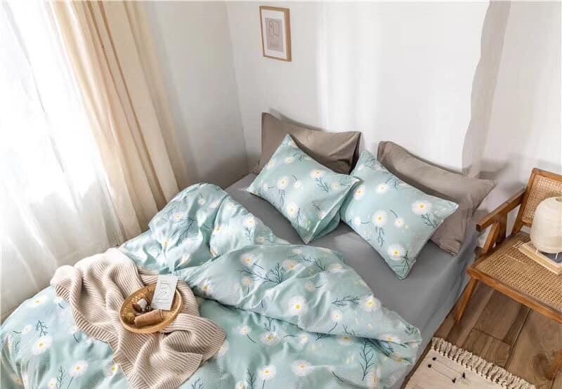 SET CHĂN GA GỐI COTTON VITAGE 21