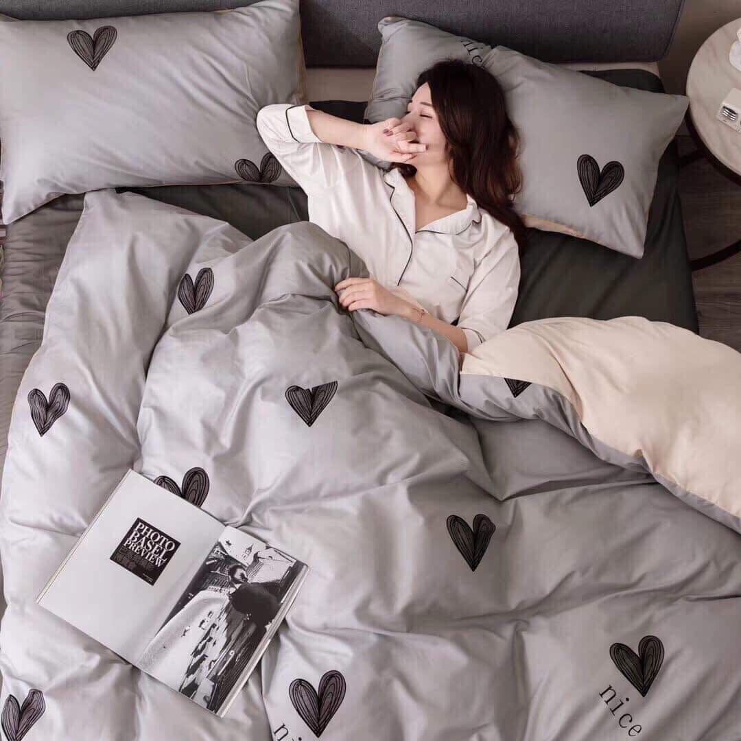 SET CHĂN GA GỐI COTTON VITAGE 11