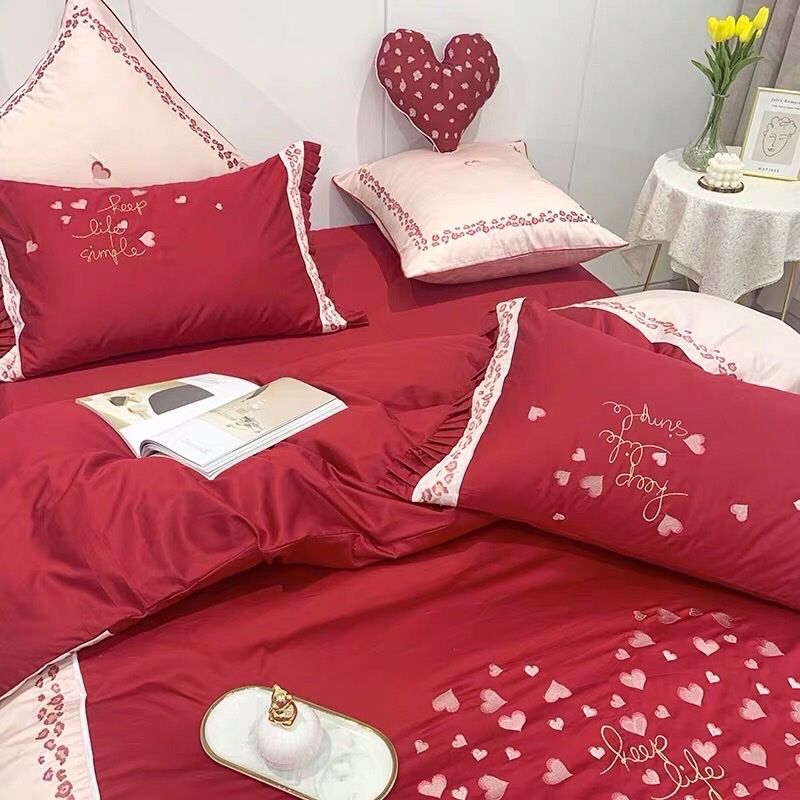 SET CHĂN GA GỐI LỤA KEEP LIFE SIMPLE 7M
