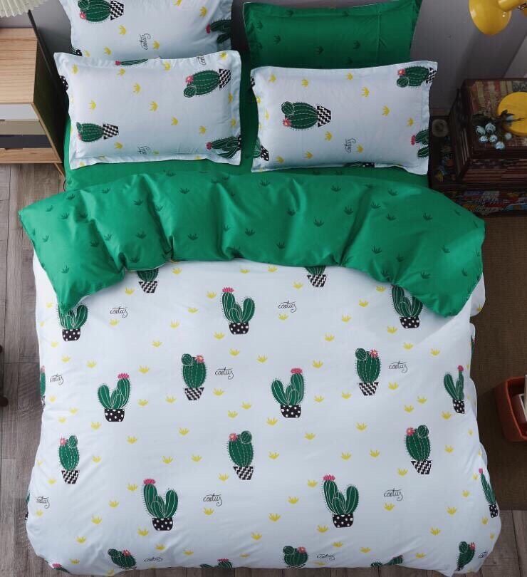 Set Chăn Ga Gối Cotton Poly