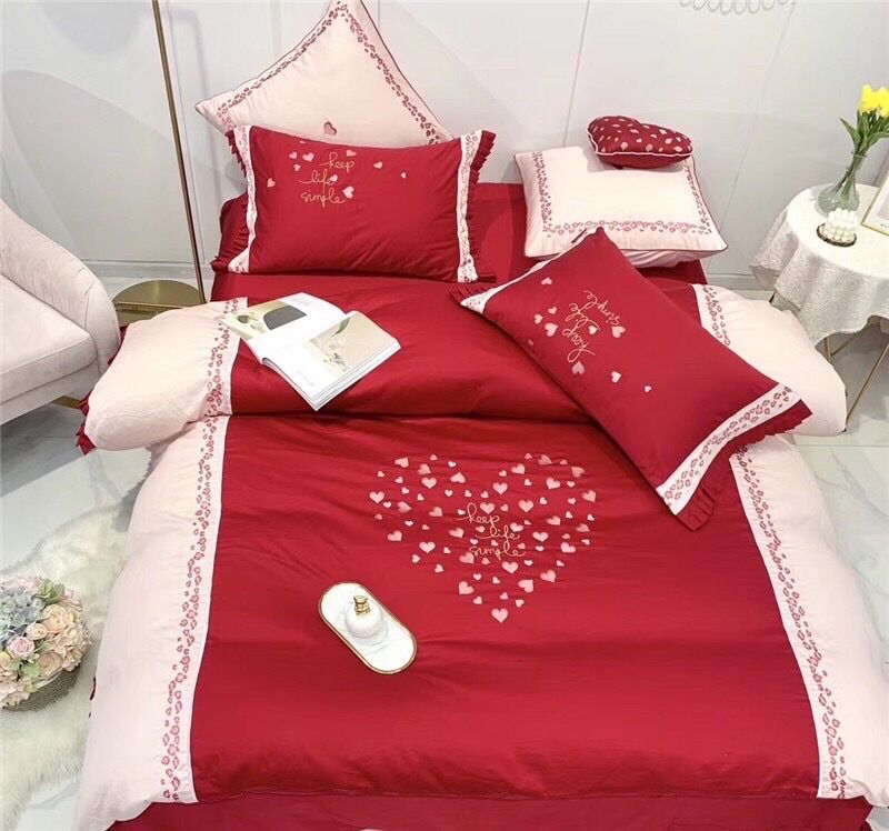 SET CHĂN GA GỐI LỤA KEEP LIFE SIMPLE 7M