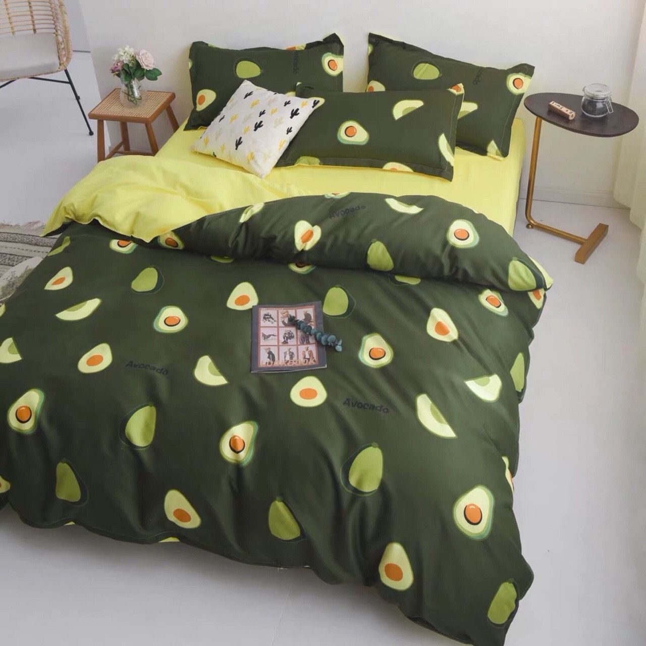 Set Chăn Ga Gối Cotton Poly