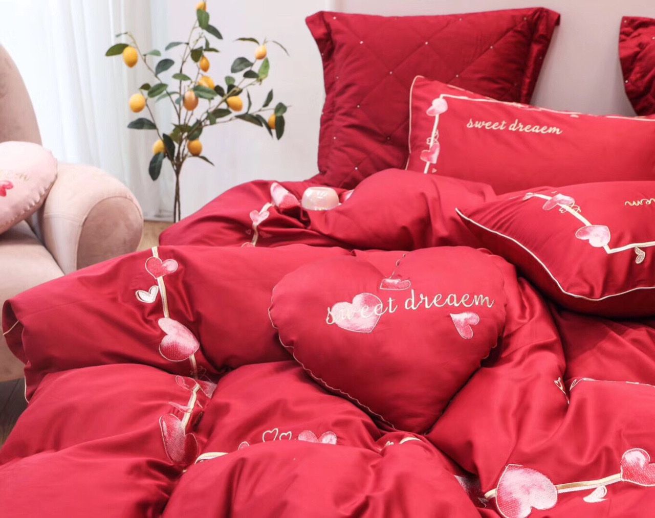 SET CHĂN GA GỐI SWEETDREAM 7M