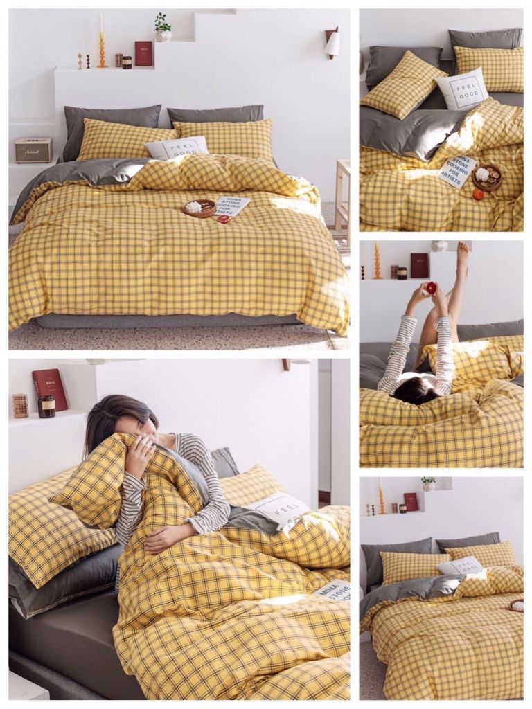 SET CHĂN GA GỐI COTTON VITAGE 30