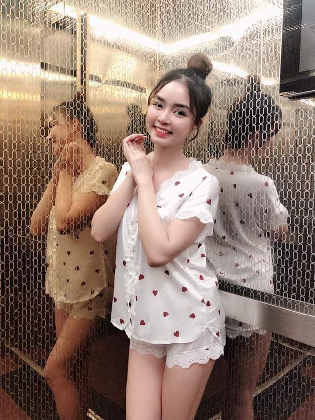 SET LỤA TRÁI TIM NHỎ