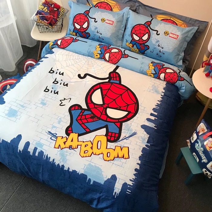 Set Chăn Ga Gối Cotton 3D Cho Bé (Bé Trai)