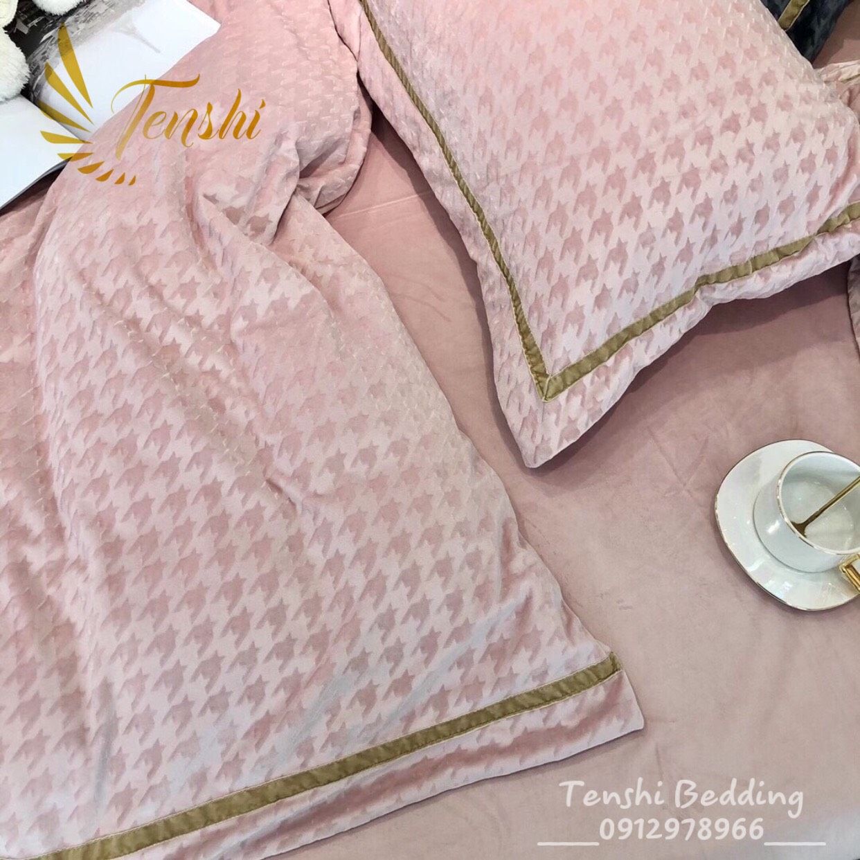 Set Chăn Ga Nỉ Tuyết Roma 5d