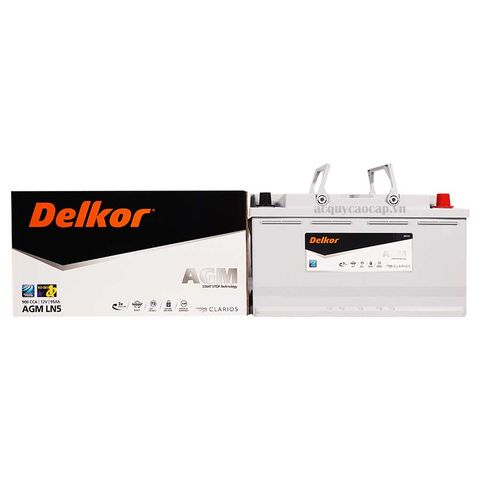 Ắc quy Delkor AGM LN5 (DIN95L) 12V 95AH