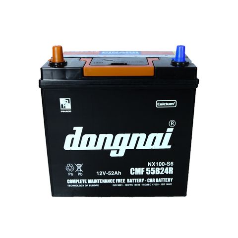 Ắc quy Đồng Nai 55B24R 12V 52AH