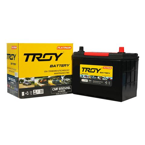 Ắc quy Troy 85D26L 12V 75AH