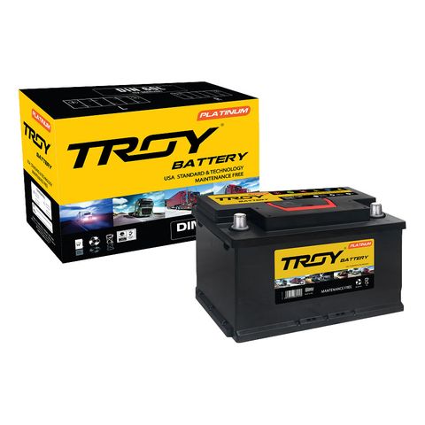 Ắc quy Troy DIN60L (DIN L2) 12V 60AH