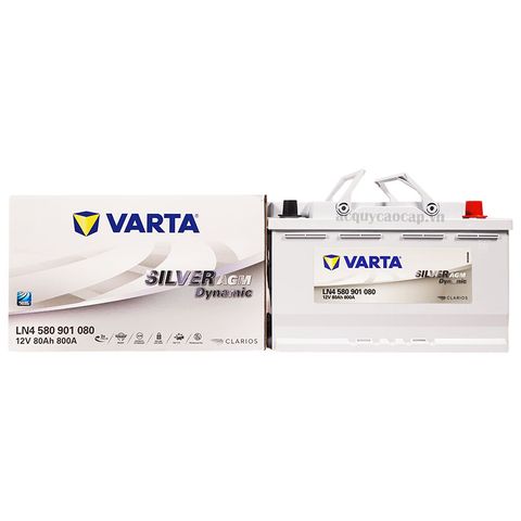 Ắc quy Varta AGM LN4 580901080 12V 80AH