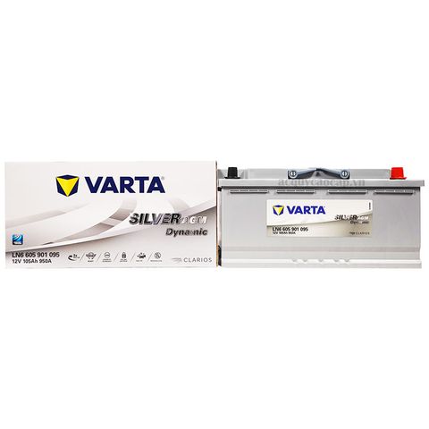 Ắc quy Varta AGM LN6 605901053 12V 105AH