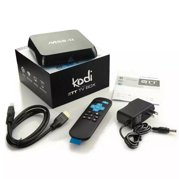 ANDROID BOX M8S-II - AMLOGIC S905, 2G, ANDROID 5.1 NĂM 2016