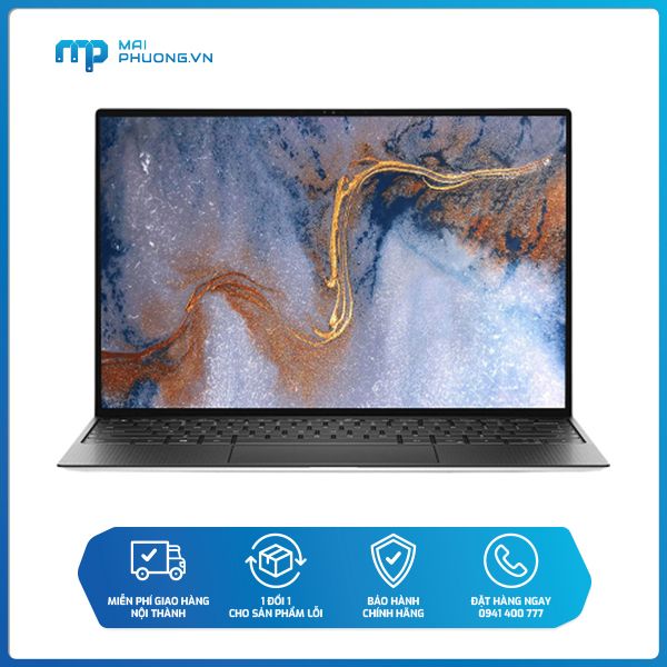 Laptop Dell XPS-9300 i7-1065G7/8GB/512G SSD/13,4 inch chống lóa 4K/WIFI 6/nhận dạng vân tay/Bạc Touch