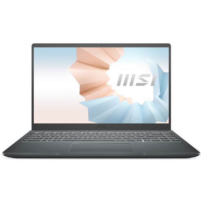 Laptop MSI Modern 14 B11SB-244VN GF65 i5-1135G7|8GB|512GB|MX450-2GB|14''|Win 10 Xám
