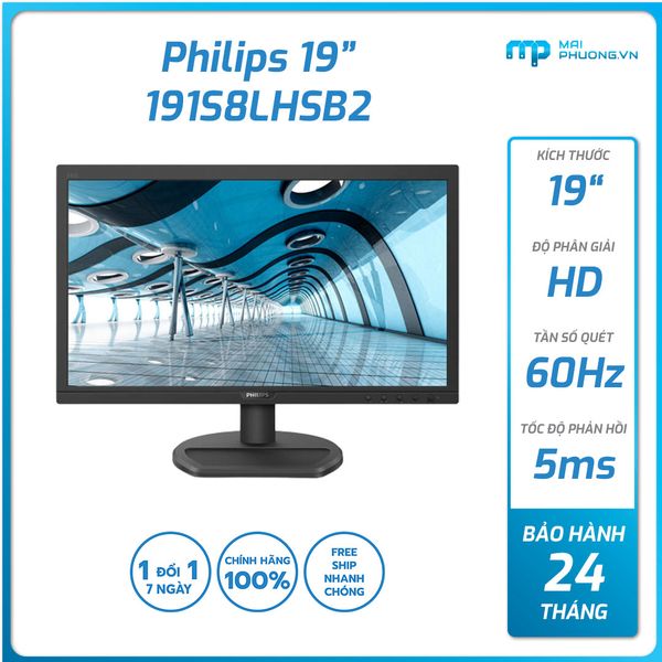 Màn hình PHILIPS 191S8LHSB2 (19