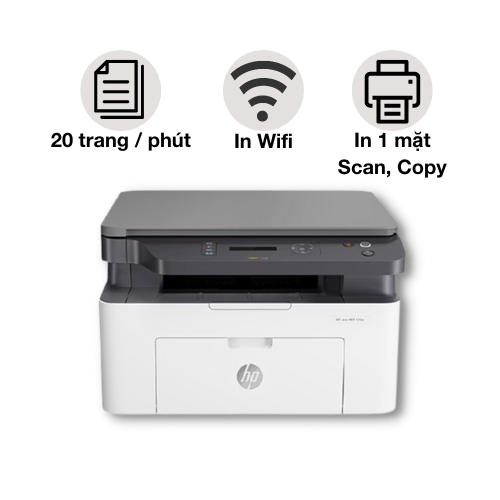 Máy in HP đa năng LaserJet MFP 135w 4ZB83A