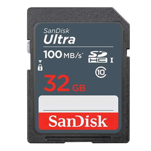 Thẻ nhớ SanDisk Ultra SDHC 32GB Class 10 100MB/s SDSDUNR-032G-GN3IN