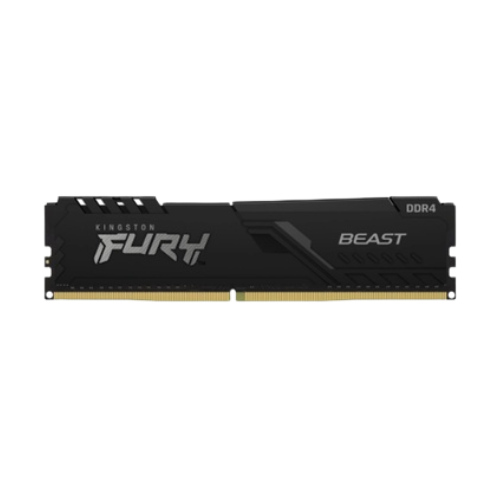 Bộ nhớ trong RAM Kingston Fury 8GB DDR4-3200U C16 Beast Black (KF432C16BB/8)