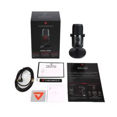 Microphone Thronmax Mdrill ZeroPlus Jet Black