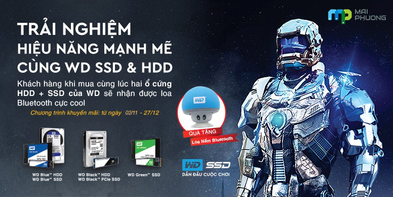 mua SSD+ HDD tặng loa Bluetooth