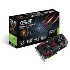 Card màn hình Asus 2GB GTX960-DC2OC-2GD5-Black