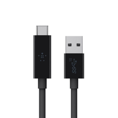 Cáp chuyển 3.1 USB-A to USB-C Belkin F2CU029bt1M BLK