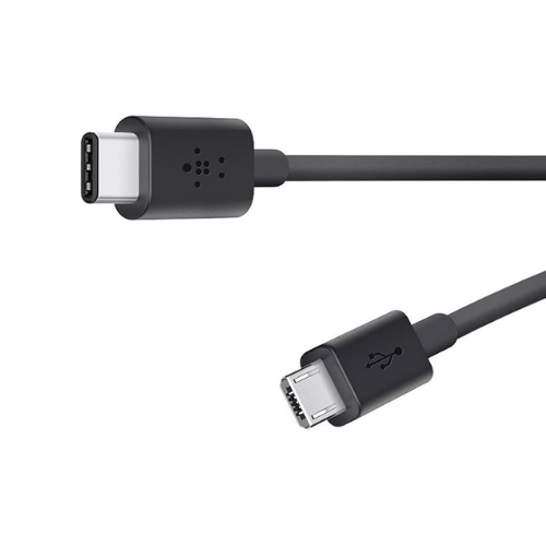 Cáp chuyển 2.0 USB-C to Micro USB Charge Belkin F2CU033bt06-BLK