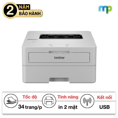 Máy in Brother laser đen trắng HL-B2100D