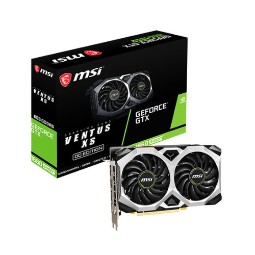 Card màn hình MSI GeForce GTX 1660 SUPER Ventus XS OC 6GB (Cũ)