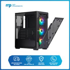 Vỏ máy tính kính cường lực Corsair iCUE 220T Airflow Black CC-9011173-WW