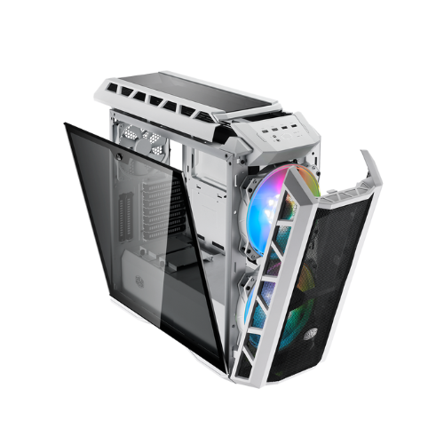 Vỏ máy tính Cooler Master MasterCase H500P TG MESH WHITE ARGB